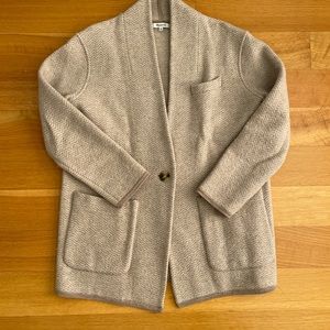 Madewell short sweater coat